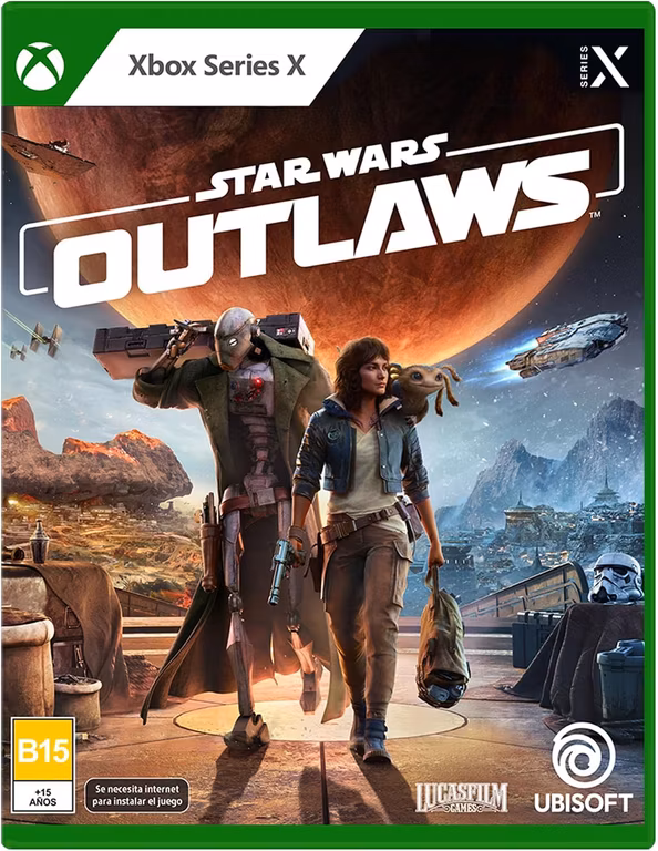 Amazon: Star Wars Outlaws para XBOX Series X (Físico)