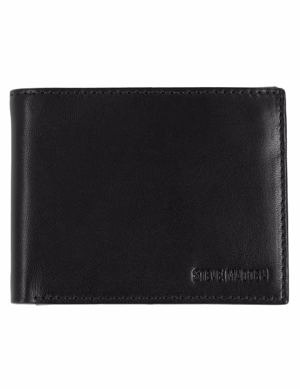 AMAZON: Steve Madden Cartera 100% Piel Tecnología RFID (Disponible color Bronceado, Coñac $264.25)