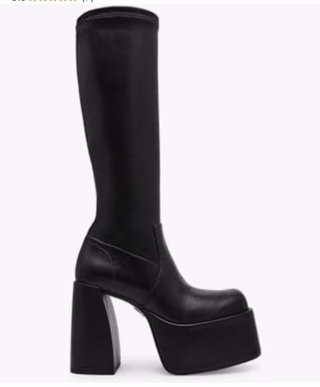 Amazon: Steve Madden HIGHRIZER Bota a la altura de la pantorrilla para mujer
