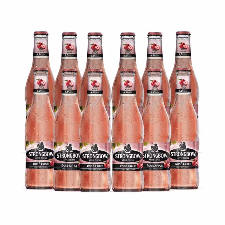AMAZON: Strongbow Sidra Rosé 12 Botellas 330ml