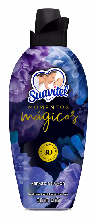 AMAZON: Suavitel Suavizante de Telas Momentos Mágicos Abrazo de Amor 1.3 L (Planea y Ahorra)