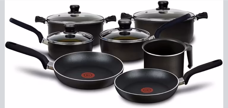 Amazon: T-FAL Bateria de Cocina de 11 piezas