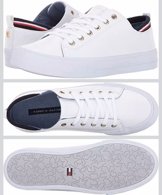 Amazon: Talla 22 y 24 Mujer ||| Tommy Hilfiger Tenis para Mujer