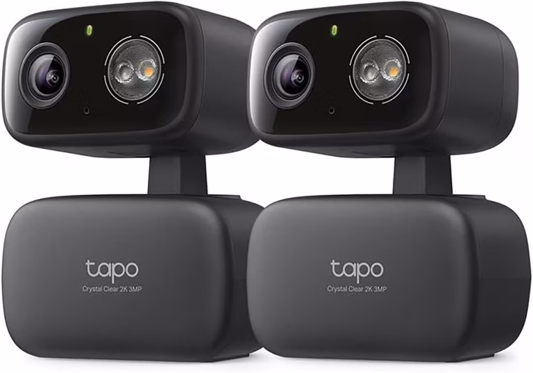 Amazon: Tapo C217, 2 unidades cámara de Seguridad para Interiores y Exteriores, 2K de 3 megapíxeles