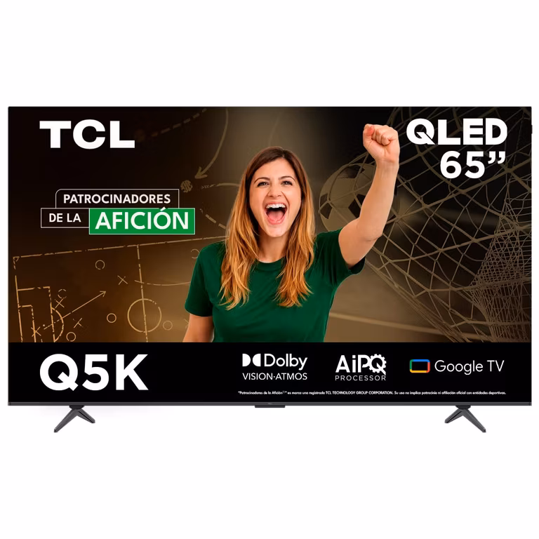 Amazon: TCL Smart TV Pantalla 65" 65Q5K Google TV QLED 4K