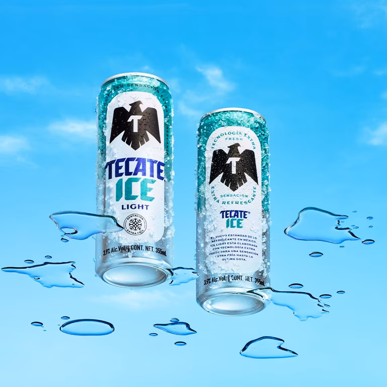 AMAZON: Tecate Ice Light Cerveza, 24 Latas De 355ml