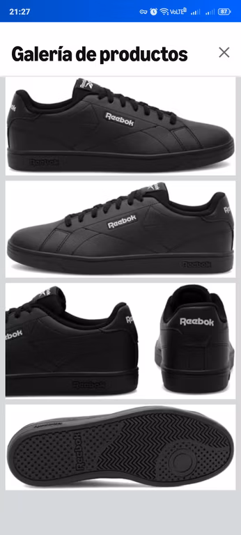 Amazon: Tenis Reebok Court Clean