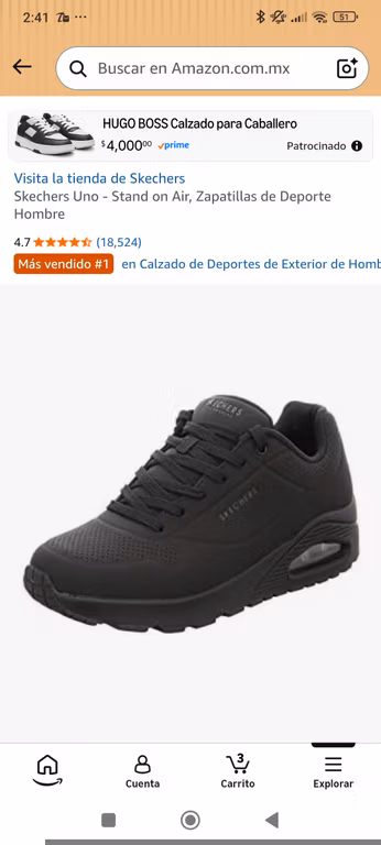 Amazon: Tenis skechers