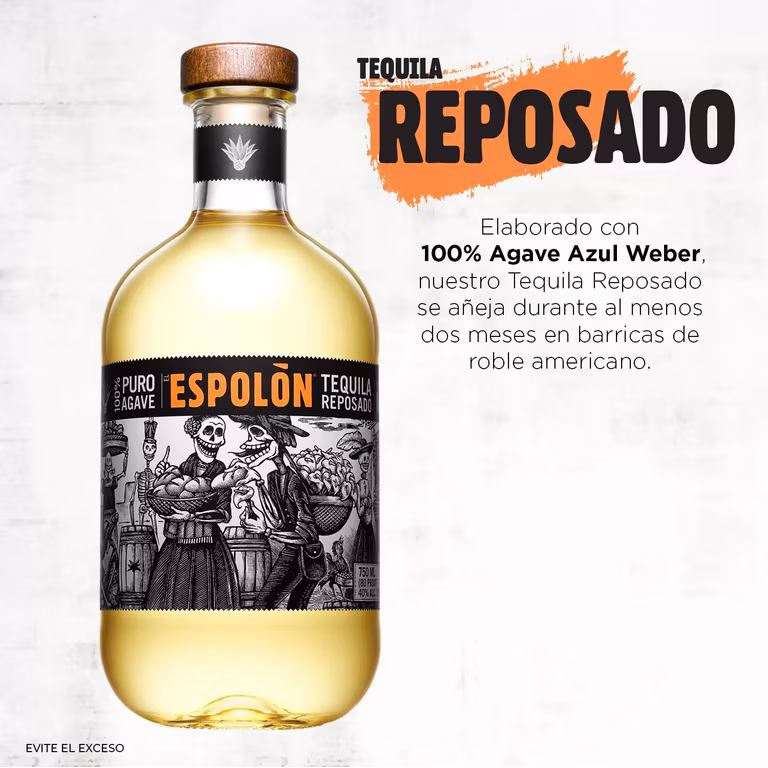Amazon: Tequila Espolón Cristalino (750 ml)