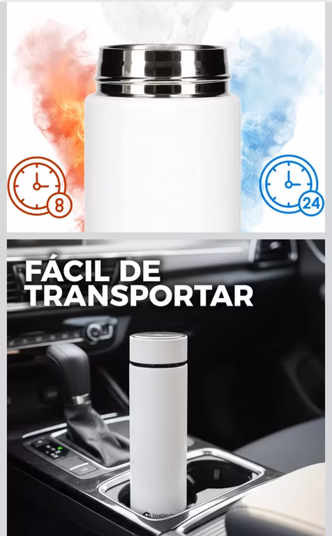 Amazon: Termo de acero inoxidable $78 pesitos