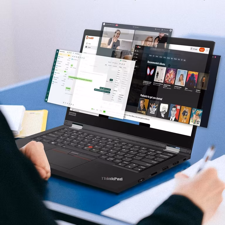 Amazon: Thinkpad L13 portátil 13,3 Didsplay Notebook PC, Core i5-10210 1,6 GHz, 8GBDDR4, 256GBSSD (Reacondiconado)