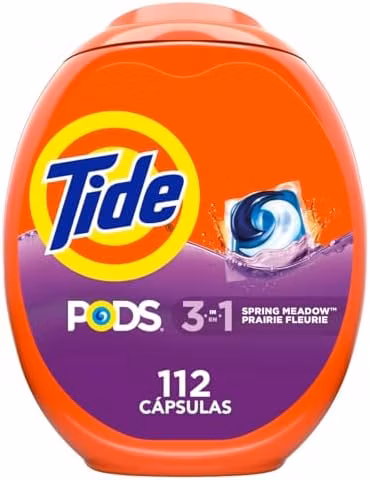 Amazon Tide pods 112 pzs