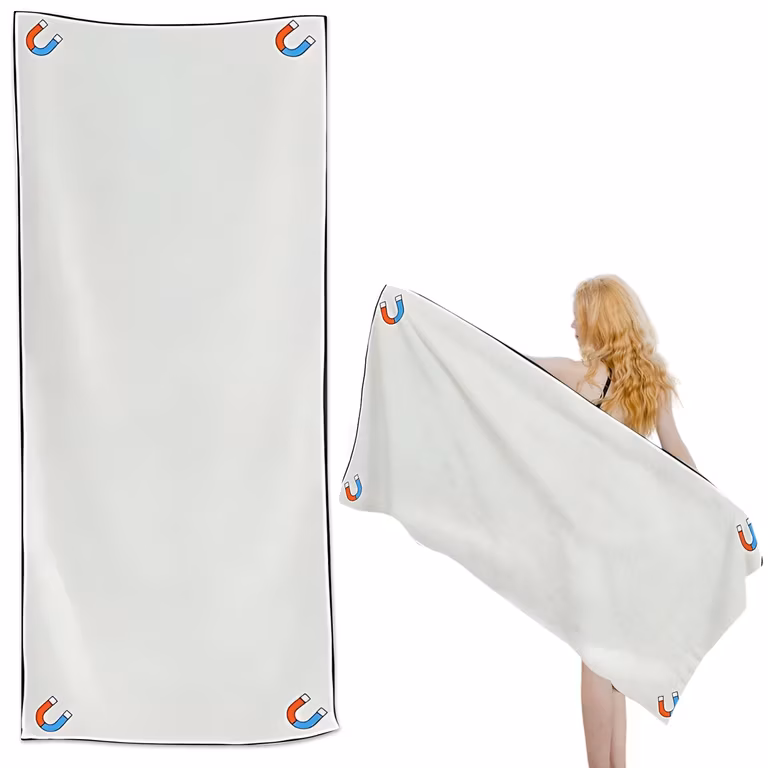 Amazon: Toalla de baño magnética para Exteriores 190*76cm