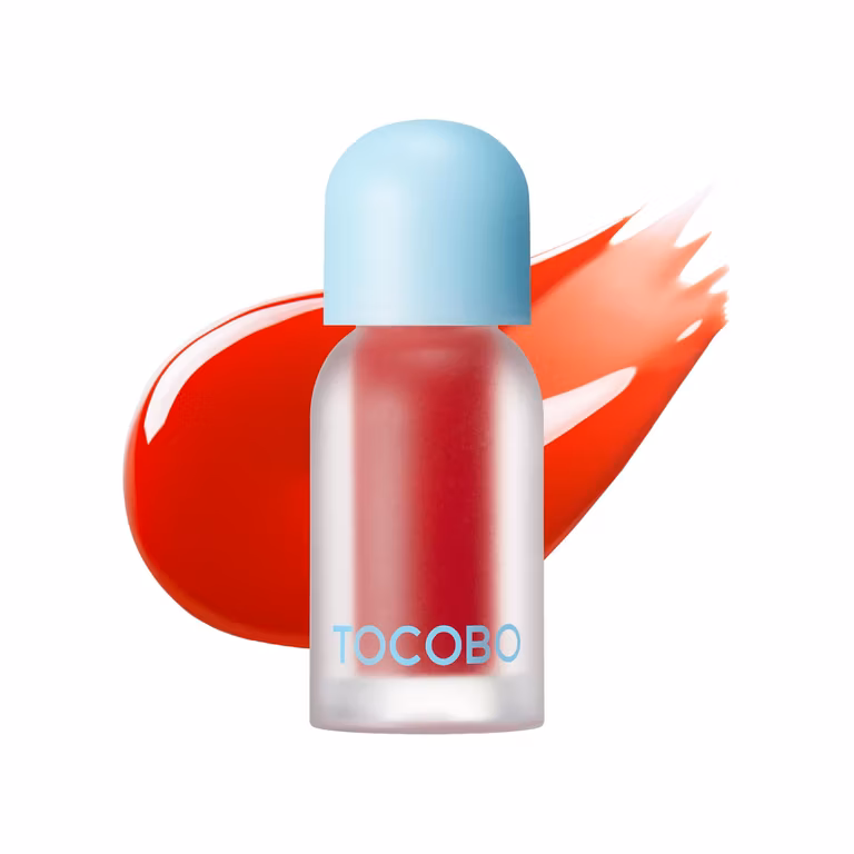 AMAZON: TOCOBO Lip Oil Juicy Berry 01 Chill Red 4 g Tinta Labial Coreano Hidratante con Efecto Volumen