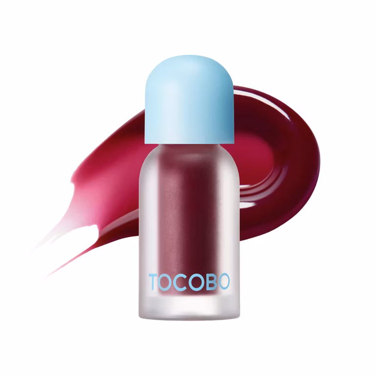 Amazon: TOCOBO Lip Oil Juicy Berry 07 Plum Jam 4 g Tinta Labial Coreano Hidratante con Efecto Volumen