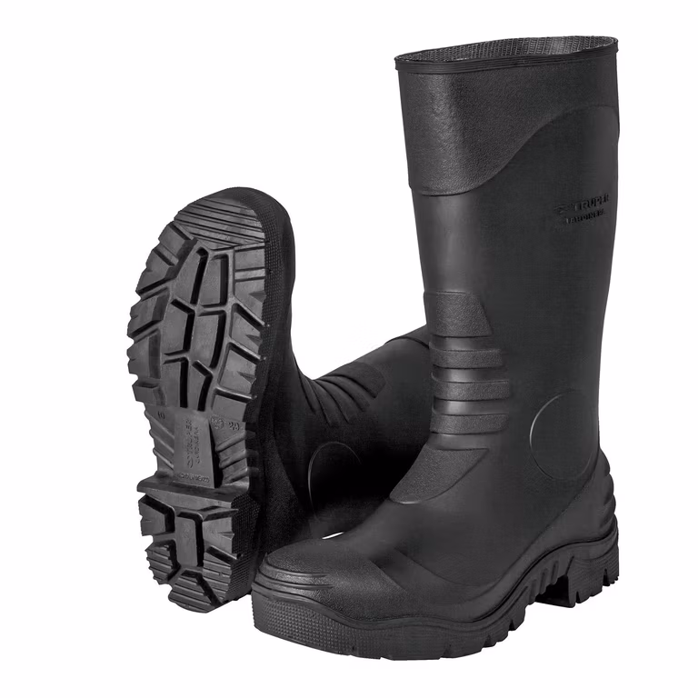Amazon: Truper BOT-29J, Botas para las lluvias, con suela antiderrapante, varias tallas