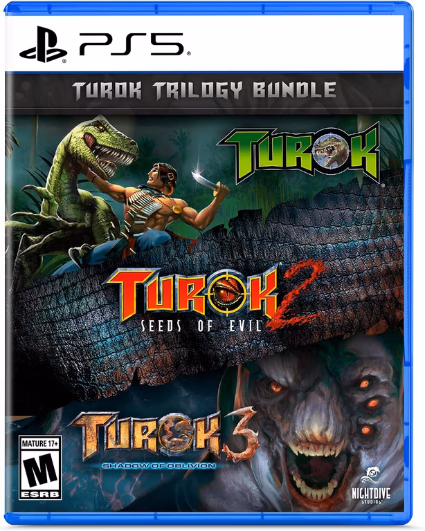 Amazon: Turok 1,2 y 3 PlayStation 5