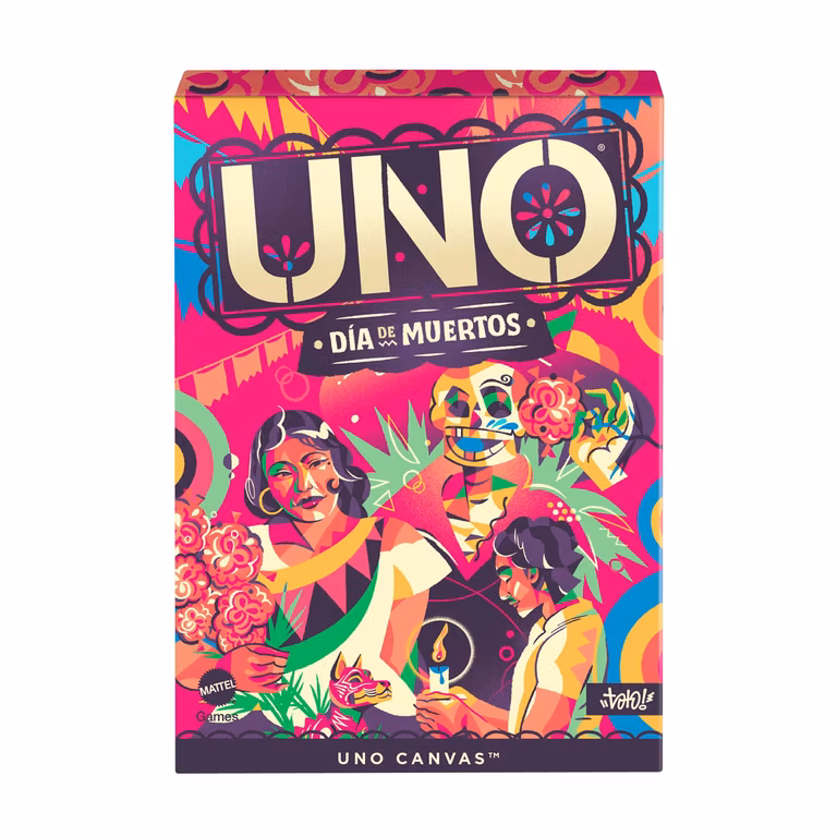 Amazon: UNO Día de Muertos Juego de Cartas para niños de 7 años en adelante, Exclusivo de Amazon