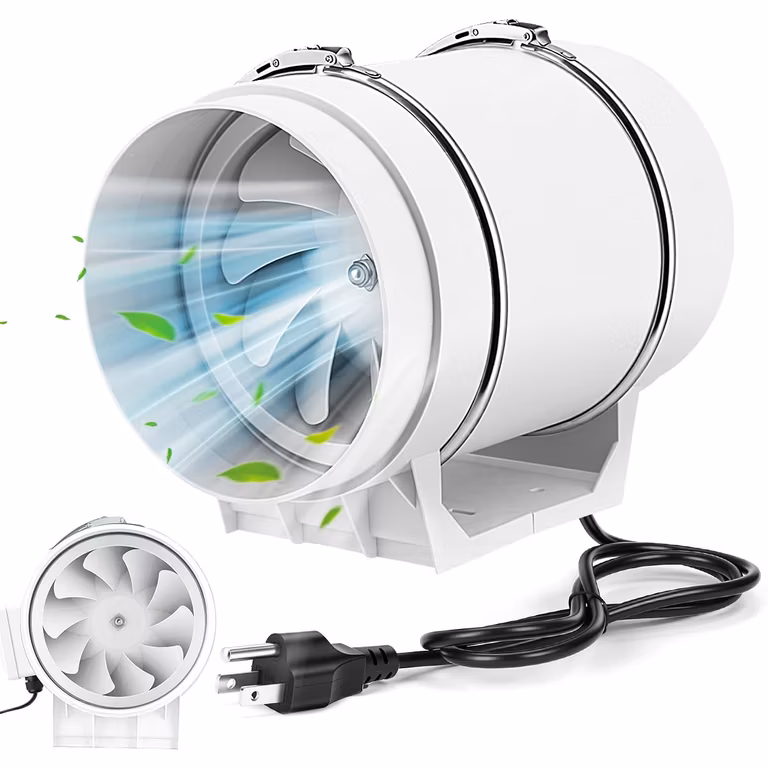 Amazon: Ventilador Extractor de Aire Industrial 8 Pulgadas. Precio más bajo historico. Buenas reseñas.