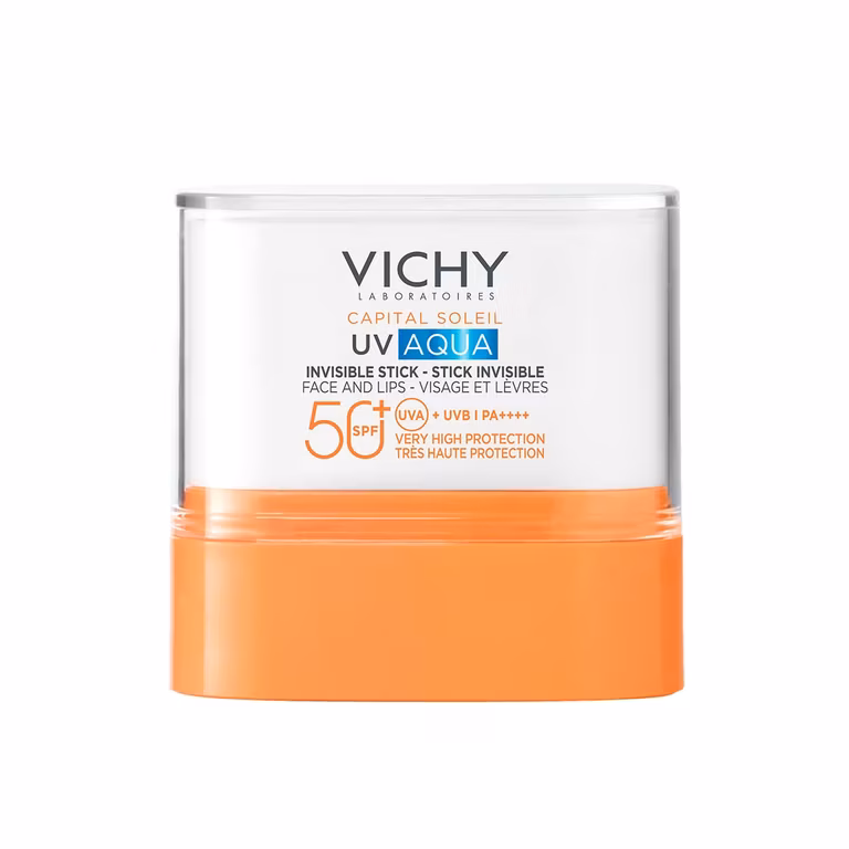 Amazon: Vichy Capital Soleil UV Aqua Protector Solar en Stick Dermatológico 9g, Protector Solar en Barra con FPS 50+ y Acabado
