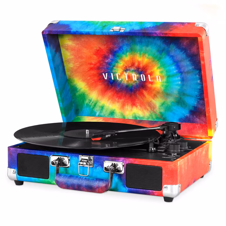 AMAZON Victrola 816203017864 Tornamesa Bluetooth Portable Modelo Suitcase