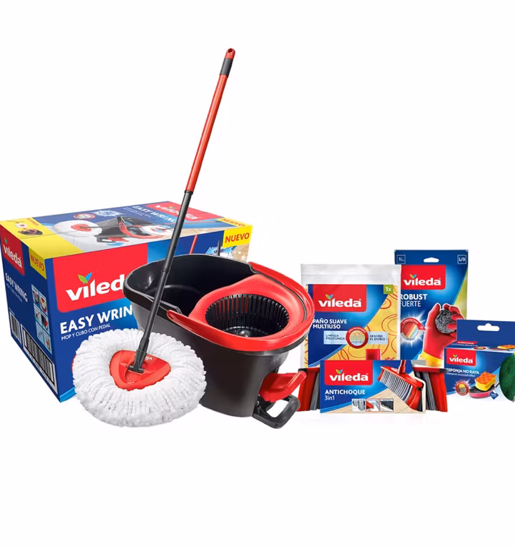 Amazon: Vileda Combo soluciones kit de limpieza