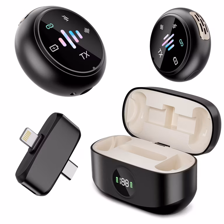 Amazon: VUEKIME MICRÓFONO INALÁMBRICO BATERIA DE 30 HORAS