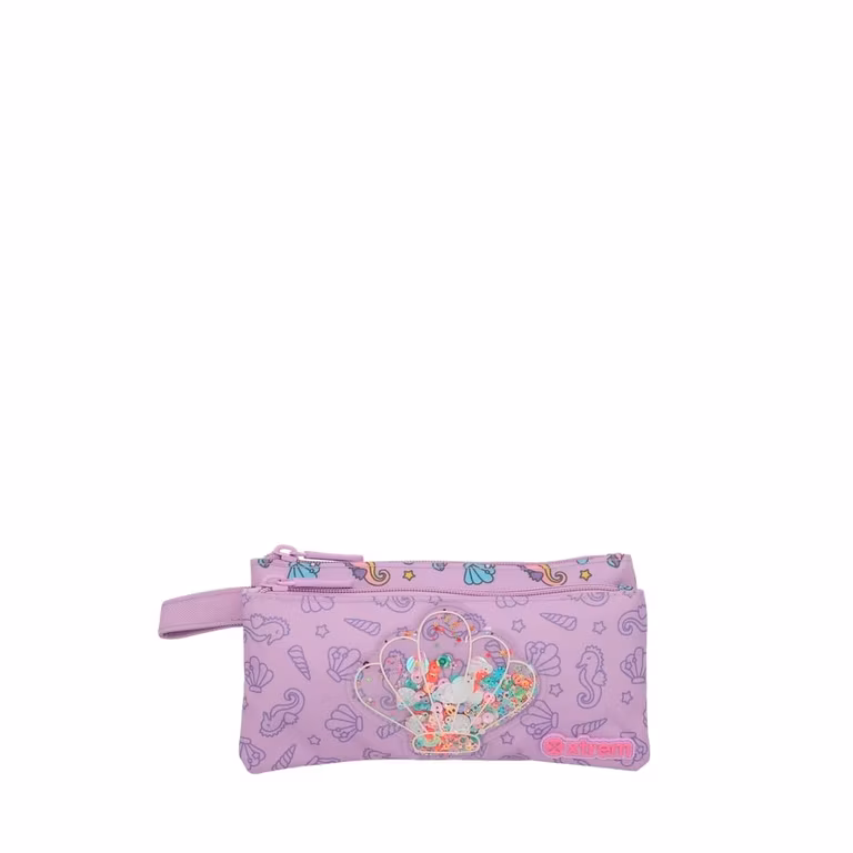 Amazon - Xtrem LAPICERA Trinity 6Xt Lilac Shell. ¡¡¡REGRESO A CLASES!!! BBB, Espaciosa, Varios compartimientos. COMENTARIOS BUENOS.