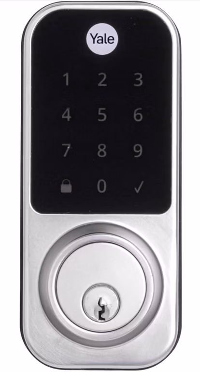 Amazon: Yale Cerradura digital inteligente YDD120 color Plata