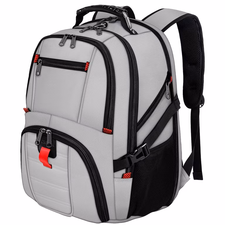 Amazon: YOREPEK Mochila de Viaje, Mochila Grande de 50 L , Impermeable, Gris Claro