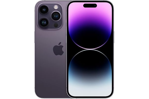 Apple iPhone 14 Pro 256GB Morado Oscuro Desbloqueado (Reacondicionado) Esim