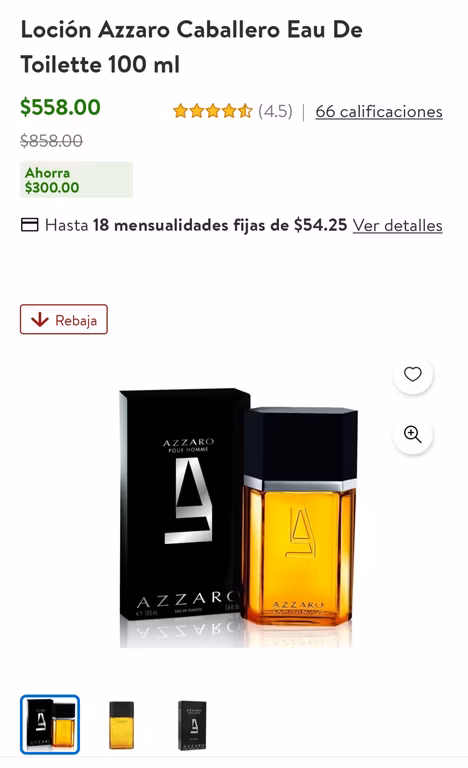 Bodega Aurrera: Azzaro EDT con Mamá lucha