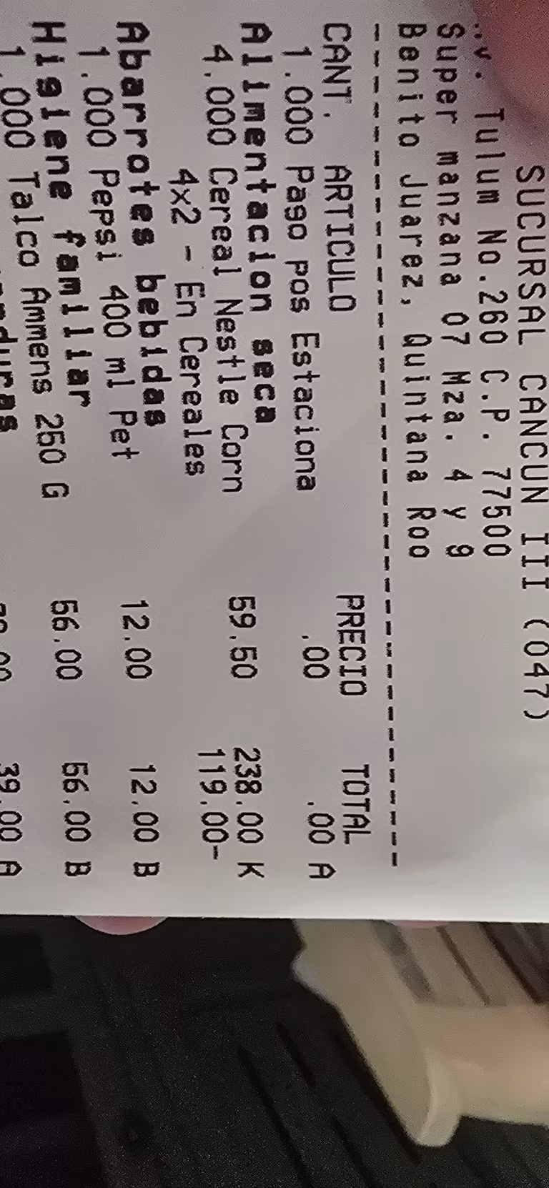 Chedraui, cereales nestle y kellogs