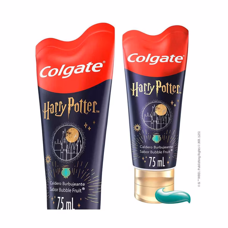Chedraui: Pasta Dental para Niños 6+ Colgate Smiles Harry Potter con Fluor 75ml