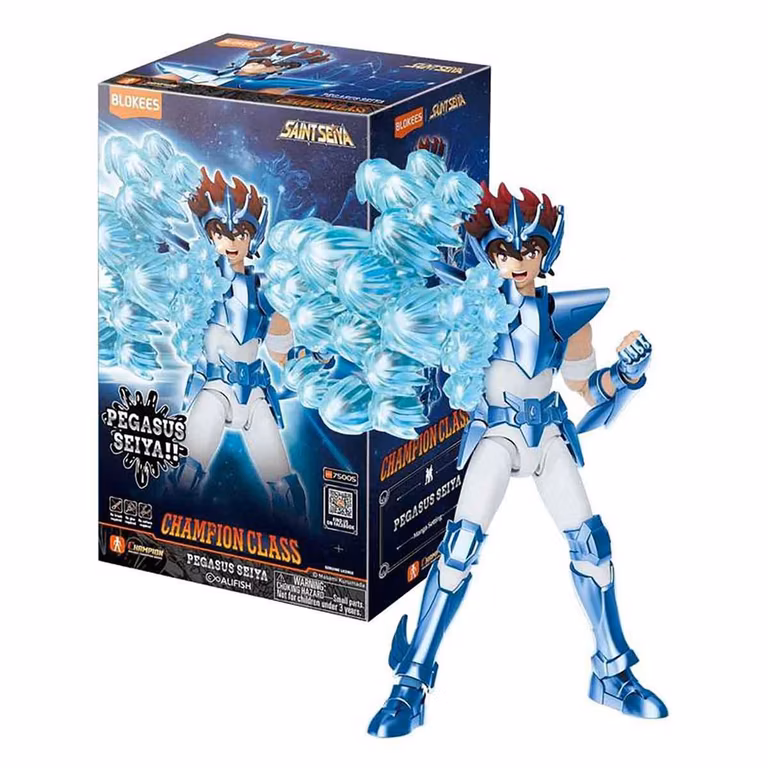 Chedraui: Varias Figuras Blokees Saint Seiya Champion Class