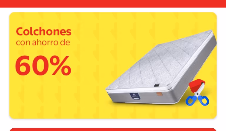 COLCHONES 60% EN WALMART