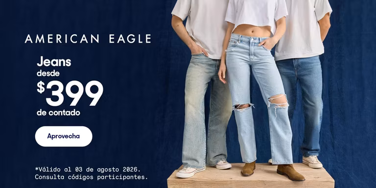 Coppel: Jeans American Eagle desde $399