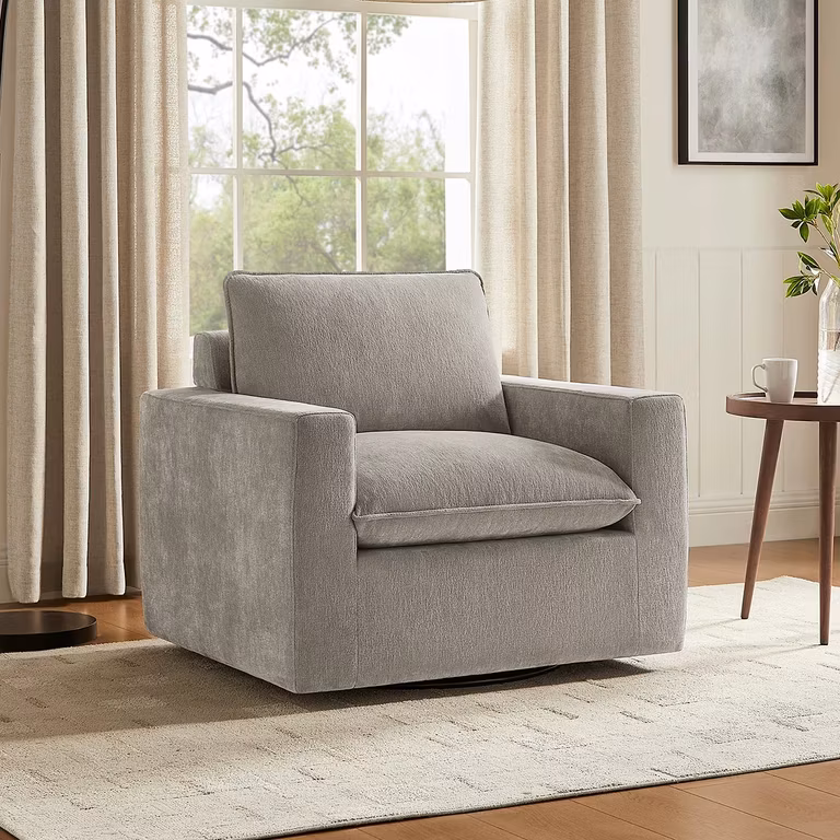 Costco: Aiden & Ivy, Sillón Giratorio de Tela