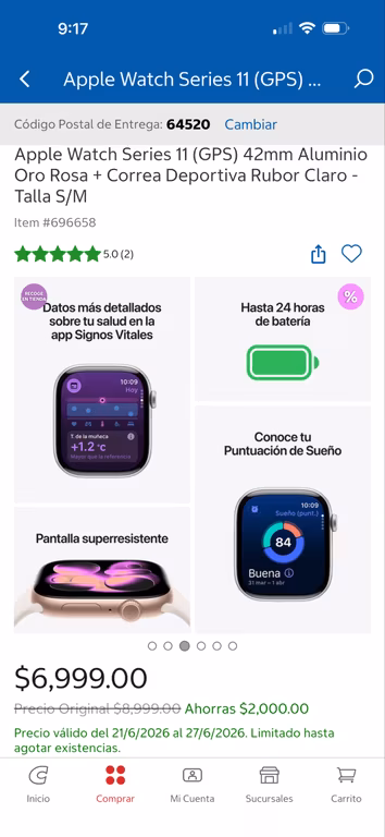 Costco: Apple watch Series 11 42mm