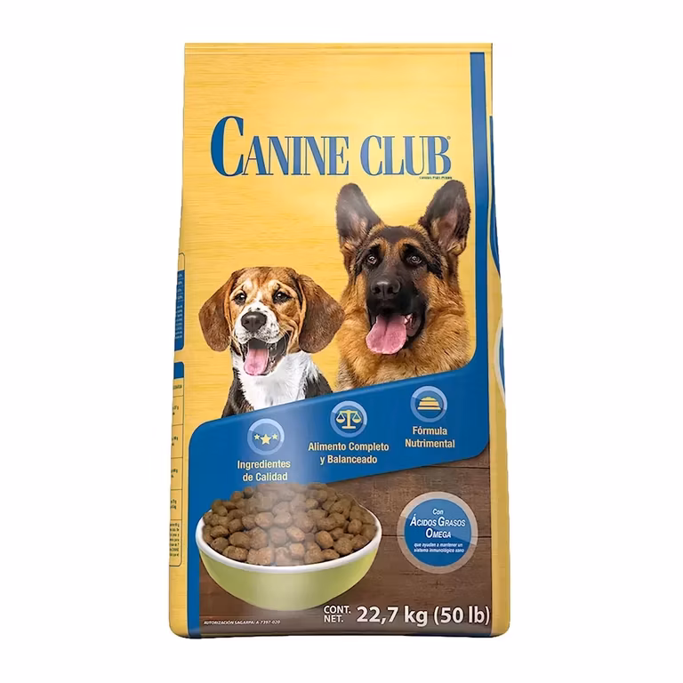 Costco: Canine Club Alimento para Perro Adulto 22.7 kg