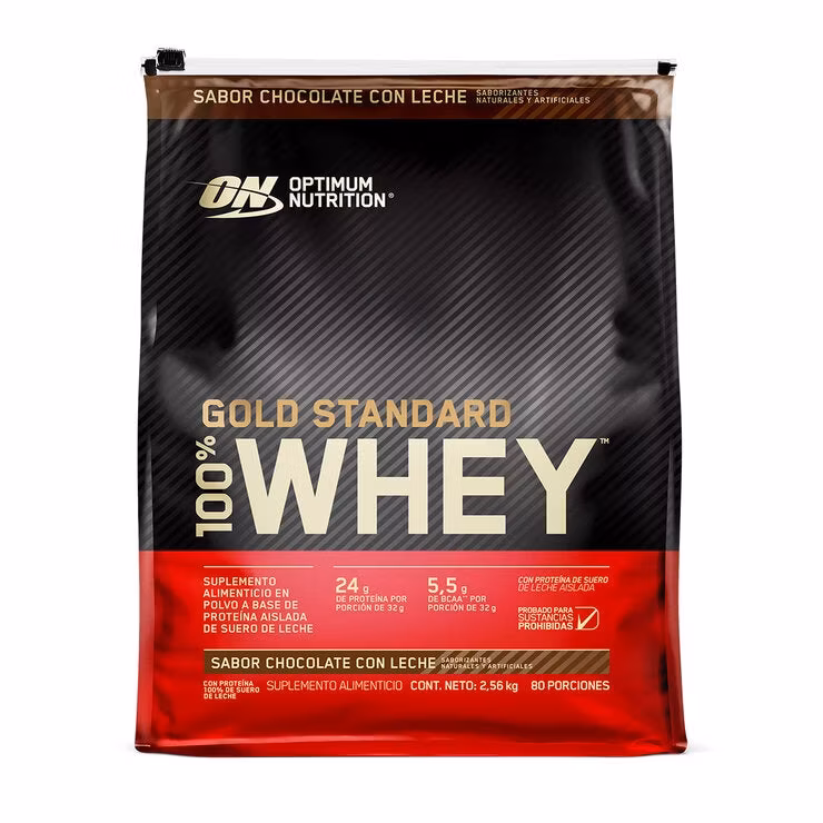 Costco: Gold Standard Whey Proteína en Polvo Sabor Chocolate con Leche 2.56kg