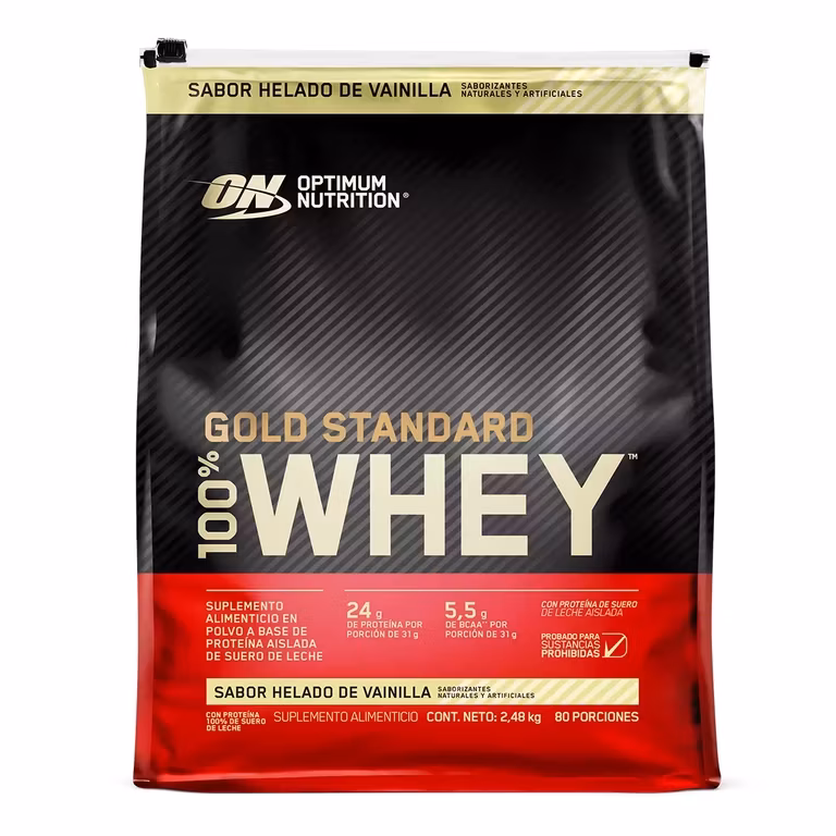 Costco: Gold Standard Whey Proteína Sabor Vainilla 2.48 Kg