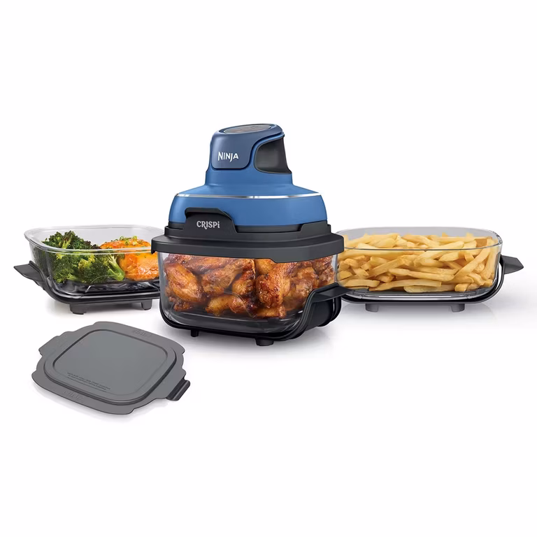 Costco: Ninja Crispi, Freidora de Aire de Vidrio, 5 en 1
