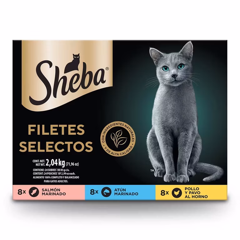 Costco: Sheba Alimento Húmedo para Gato Multisabor 24 pzas de 85 gr