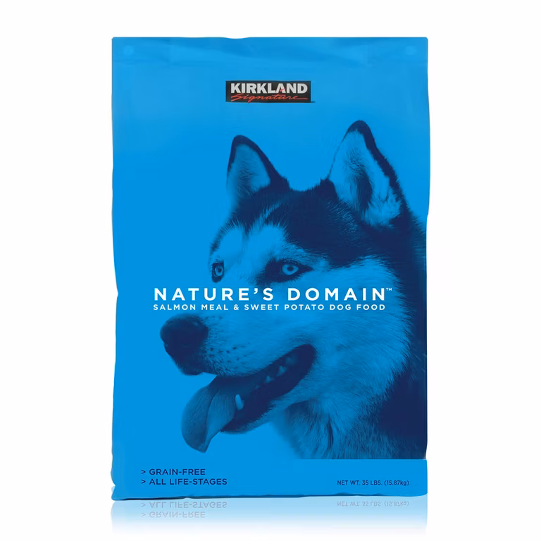 Costco: (Solo hoy) Kirkland Signature Nature's Domain Alimento para Perro con Salmón y Camote 15.87kg.