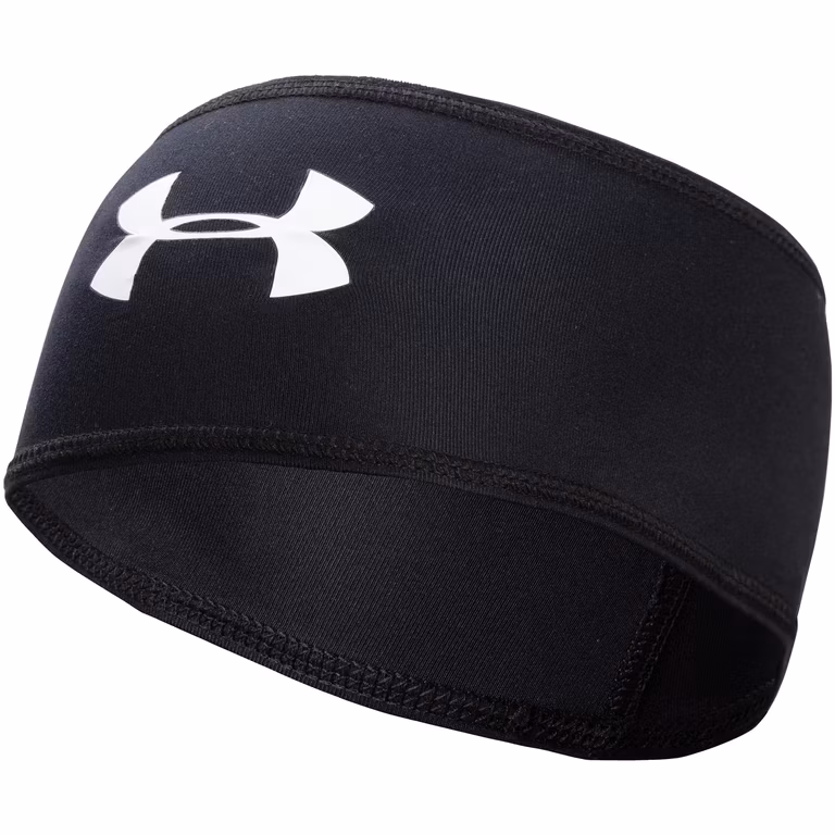 Diadema / Skull Wrap de Fútbol Under Armour - Negro Y Blanco