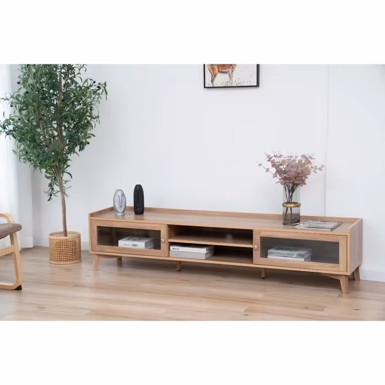 Elektra: Mueble para TV hasta 75" color café mate