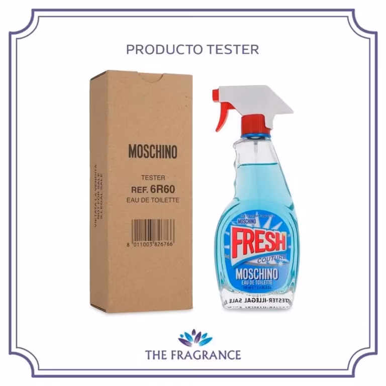 Elektra: Perfume Tester Moschino Fresh Couture o Fresh Gold 100ml