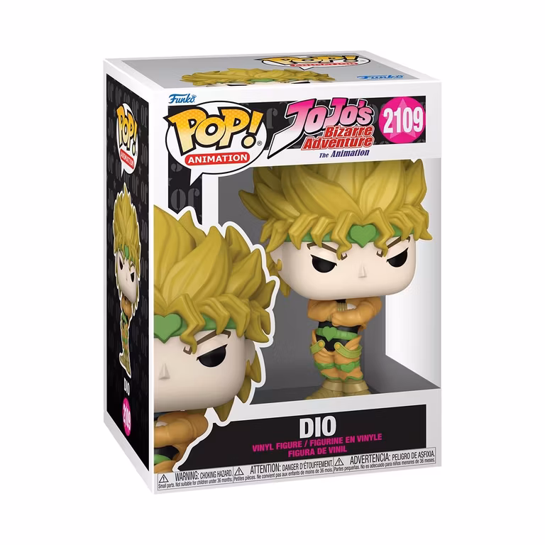 Funko Pop! Animation: JoJo's Bizarre Adventure - DIO - Collectable Vinyl Figure