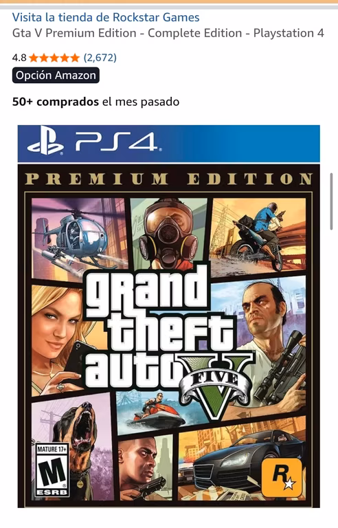 GTA 5 Premium Edition PS4